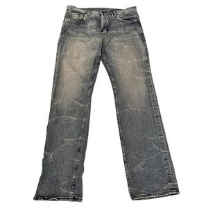 VTG Artful Dodger Distressed Jeans Archival Y2K Mud Wash Grunge 36x32 Streetwear